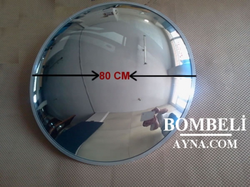 80cm'lik Bombeli Trafik Otopark Garaj Giriş Çıkış Aynası